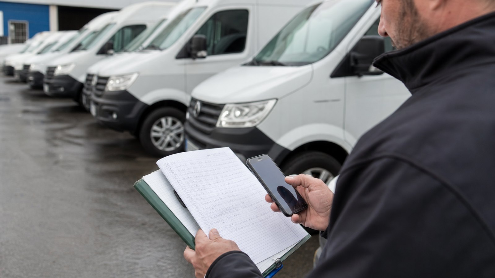 Passage du carnet de bord papier au numérique pour une flotte